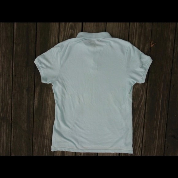 Lot of 2 grey & sea foam green polo shirts - Picture 5 of 8